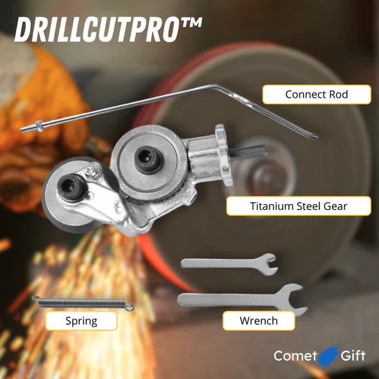 DrillCut Pro™ - Adaptador de corte de metal para taladro